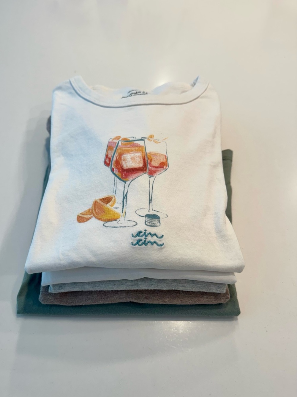 Abercrombie & Fitch Pack of 5 Soft Tees, S and M